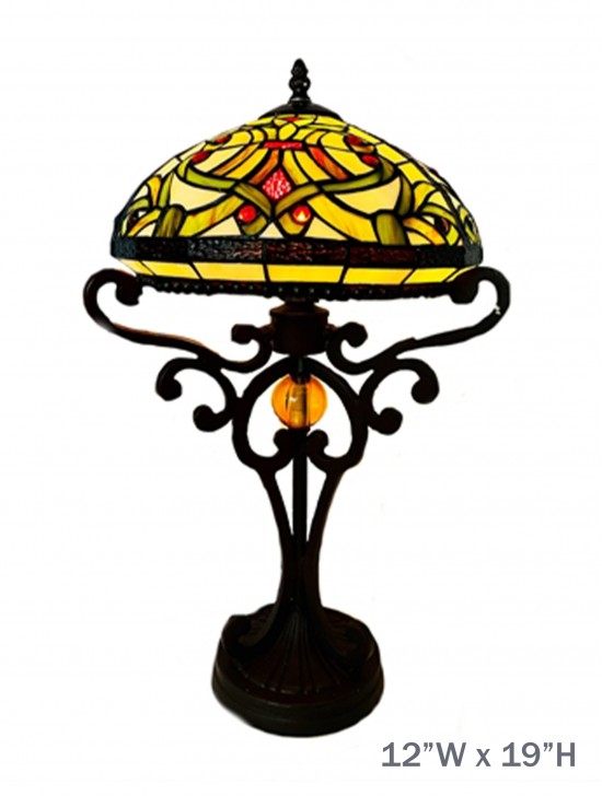 Tiffany Baroque Table Lamp